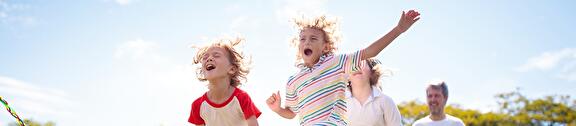 kinderen touwtje springen